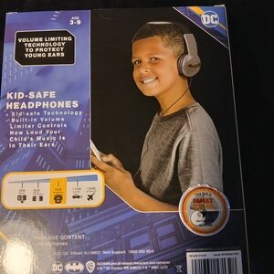DC Kid-Safe Headphones with Volume Limiting